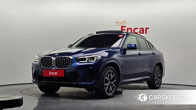 BMW X4 (G02) 2021 Синий из Кореи