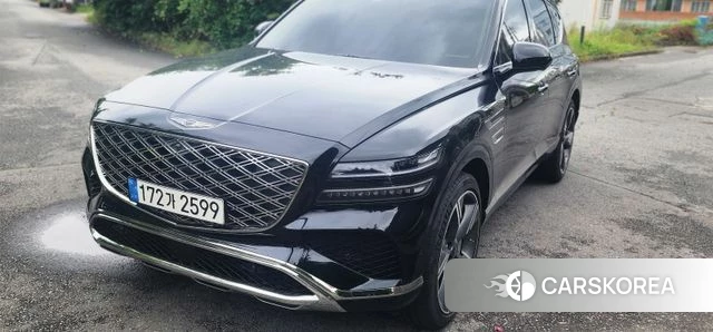 Genesis GV80 2024 Черный из Кореи