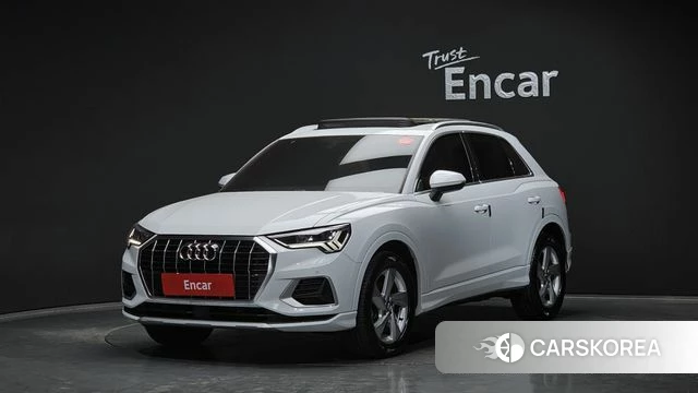 Audi Q3 (F3) 2020 Белый из Кореи