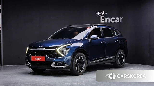 Kia Sportage 5th Generation 2022 Синий из Кореи