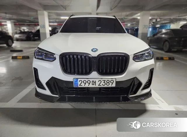 BMW X3 (G01) 2021 Белый из Кореи