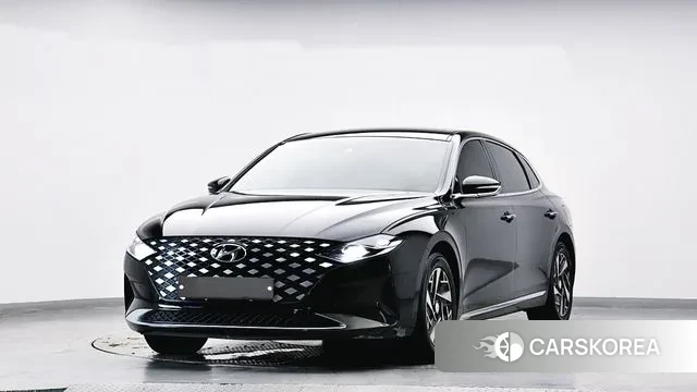 Hyundai The New Grandeur IG Hybrid 2023 Черный из Кореи
