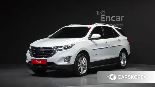 Chevrolet (GM Daewoo) Equinox 2018 Белый из Кореи