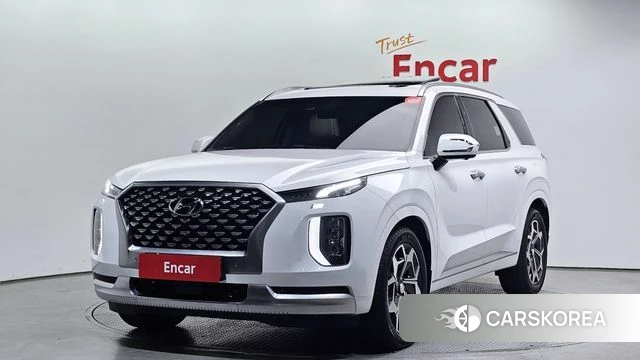 Hyundai Palisade 2021 Белый из Кореи