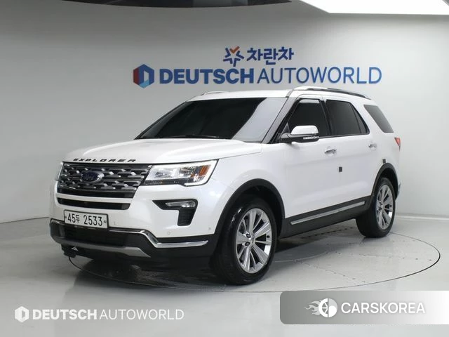 Ford Explorer 2018 Белый из Кореи