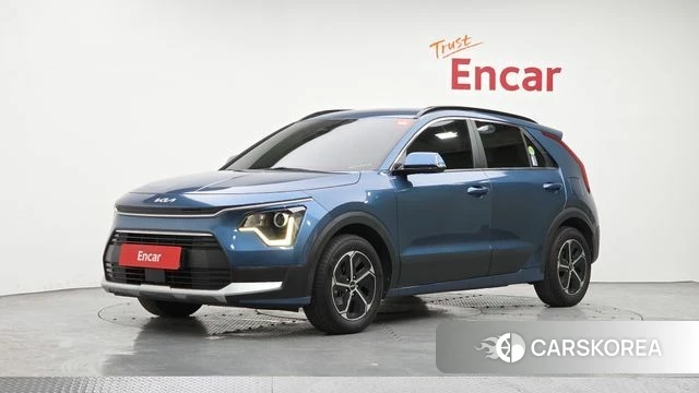 Kia Di Ol Nu Niro 2022 Синий из Кореи