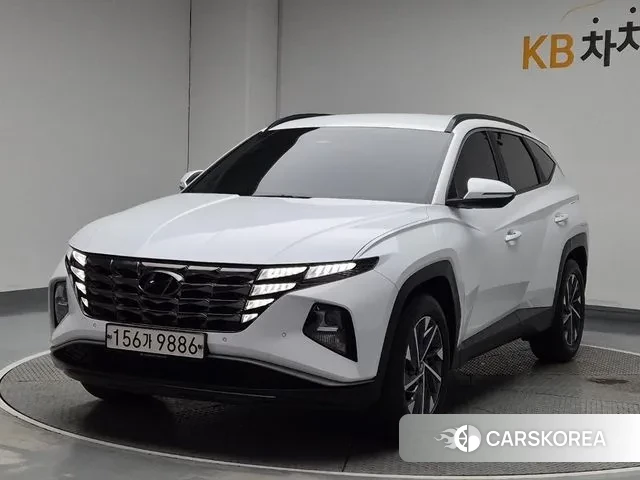Hyundai Tucson (NX4) 2022 Белый из Кореи