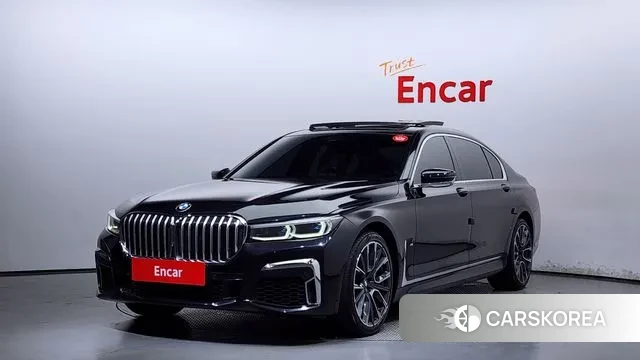 BMW 7 Series (G11) 2020 Черный из Кореи
