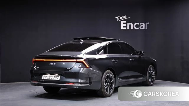 Kia The New K8 Hybrid 2024 Серый из Кореи