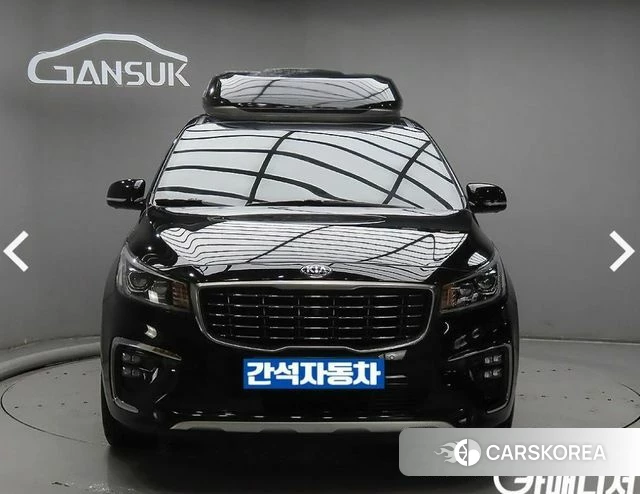 Kia The New Carnival 2018 Черный из Кореи