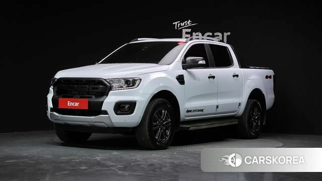 Ford Ranger 3rd Generation 2021 Белый из Кореи