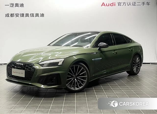 Audi A5 2021 Зеленый из Китая