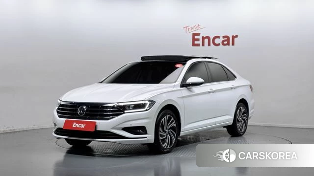 Volkswagen 7th Generation of Jetta 2021 Белый из Кореи