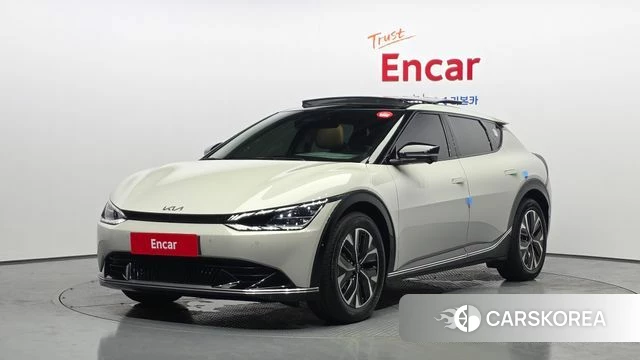 Kia EV6 2023 Песочный из Кореи