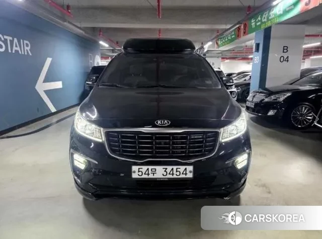 Kia The New Carnival 2019 Черный из Кореи