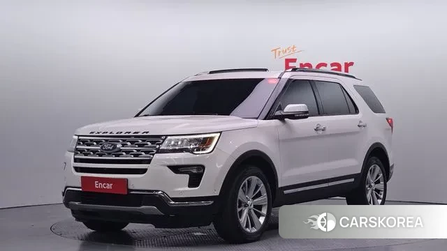 Ford Explorer 2018 Белый из Кореи