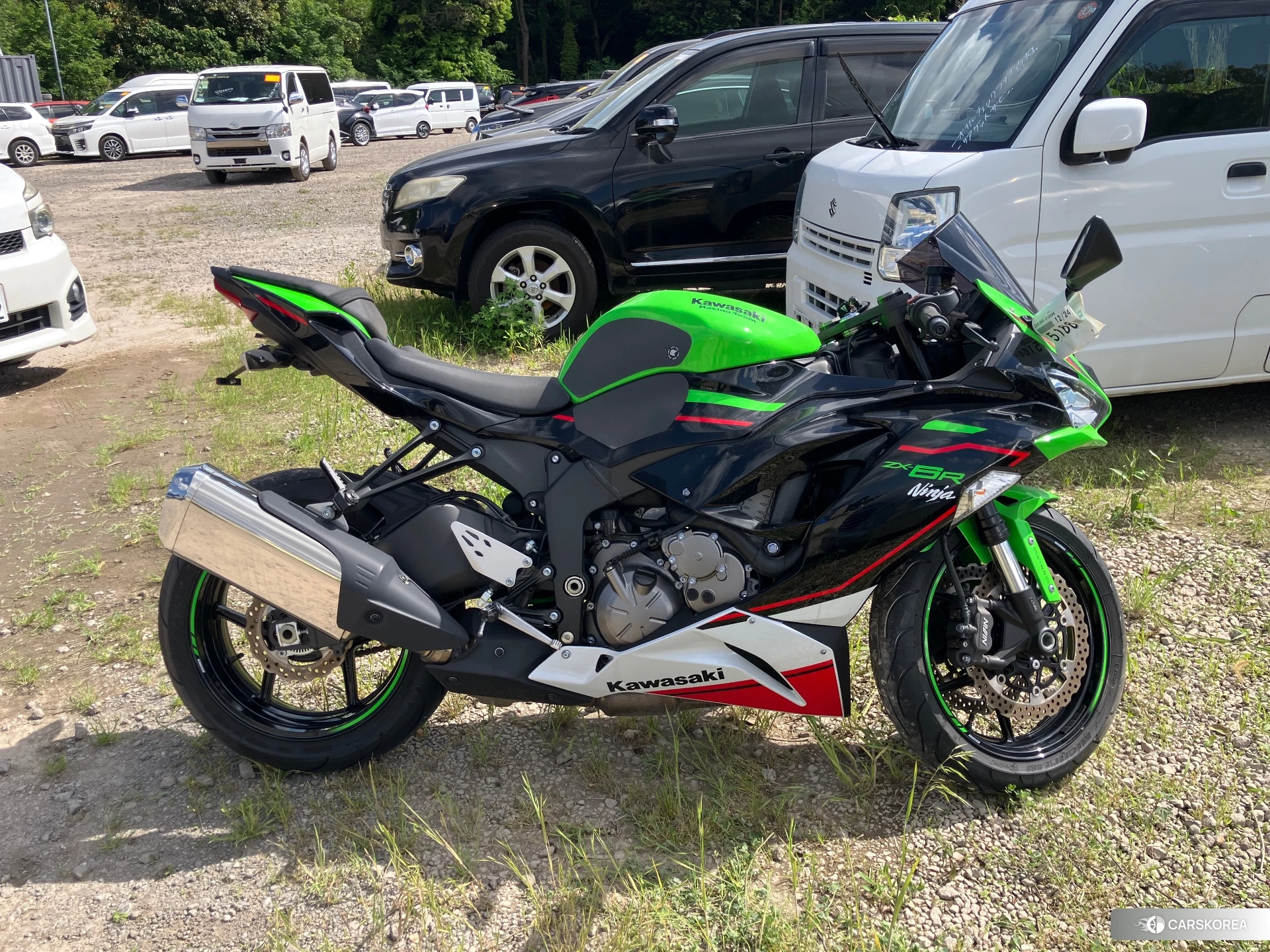 Проданный Kawasaki NINJA ZX-6R 2021 из Японии
