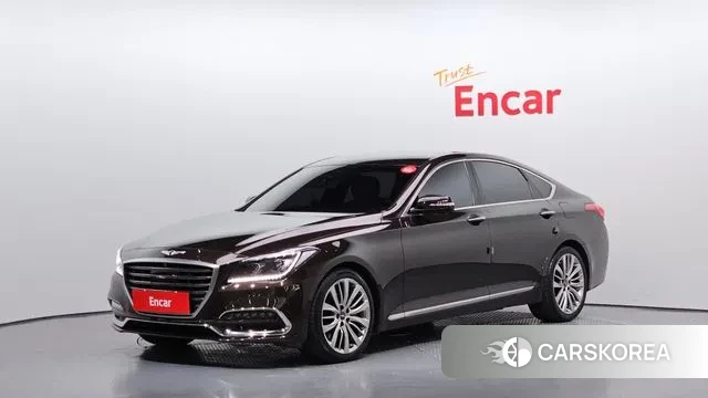 Genesis G80 2018 Коричневый из Кореи