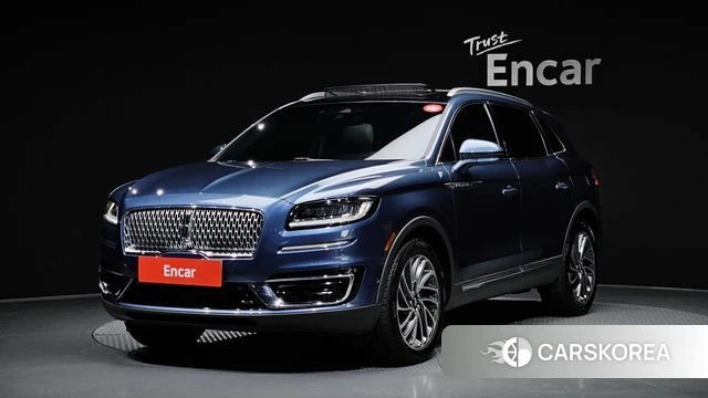 Lincoln Nautilus First generation 2019 Синий из Кореи