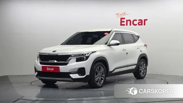 Kia Seltos 2021 Белый из Кореи