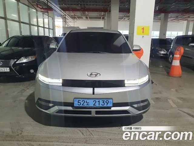 Hyundai Ionic 5 2022 Серебряный из Кореи