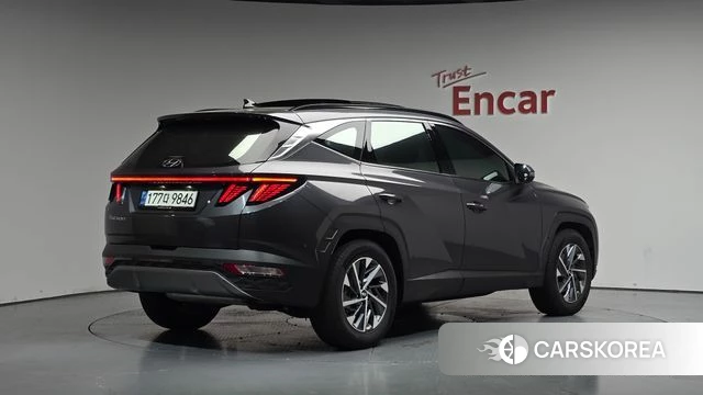 Hyundai Tucson Hybrid (NX4) 2022 Серый из Кореи
