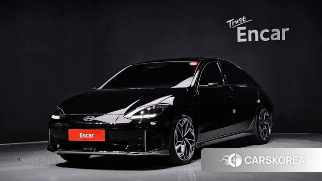 Hyundai Ionic 6 2022 Черный из Кореи