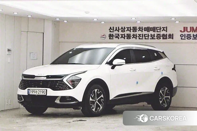 Kia Sportage 5th Generation Hybrid 2022 Белый из Кореи