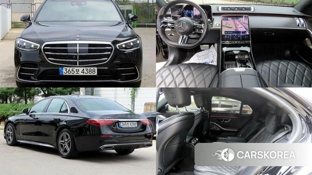 Mercedes-Benz S-Class W223 2022 Черный из Кореи