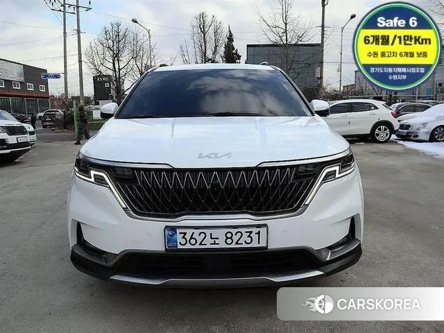 Kia Carnival 4th generation 2022 Белый из Кореи