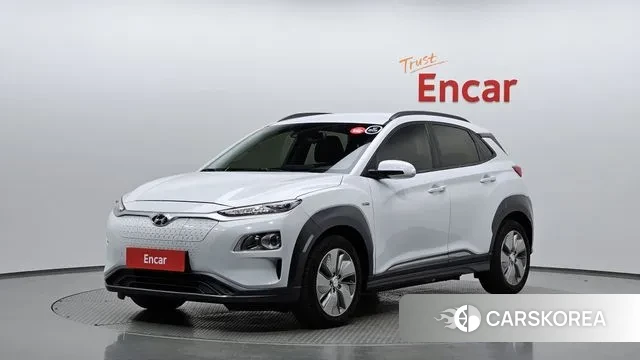 Hyundai Kona Electric 2020 Белый из Кореи