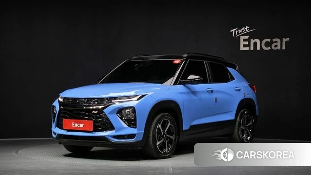 Chevrolet (GM Daewoo) Trailblazer 2022 Синий из Кореи