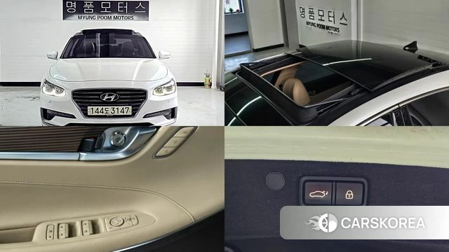 Hyundai Grandeur IG 2018 Белый из Кореи