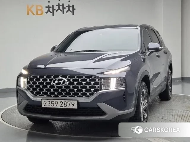 Hyundai The New Santa Fe 2021 Серый из Кореи