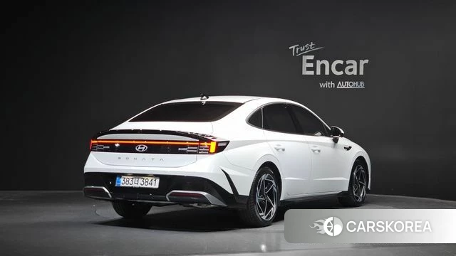 Hyundai Sonata D Edge (DN8) 2025 Белый из Кореи