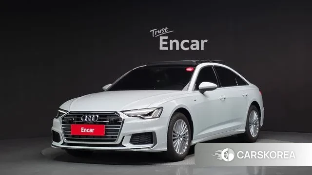 Audi A6 (C8) 2021 Белый из Кореи