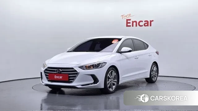 Hyundai Avante AD 2018 Белый из Кореи