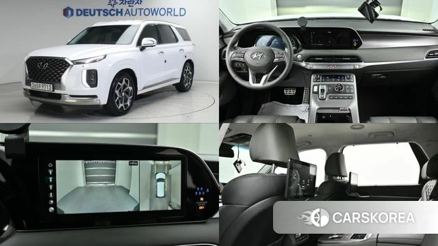 Hyundai Palisade 2021 Белый из Кореи