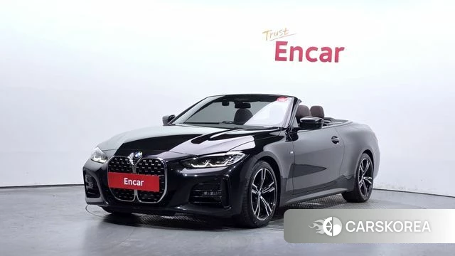 BMW 4 Series (G22) 2021 Черный из Кореи