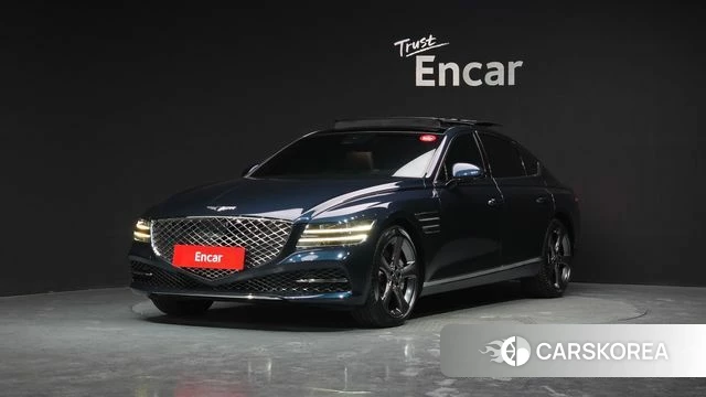 Genesis G80 (RG3) 2022 Синий из Кореи