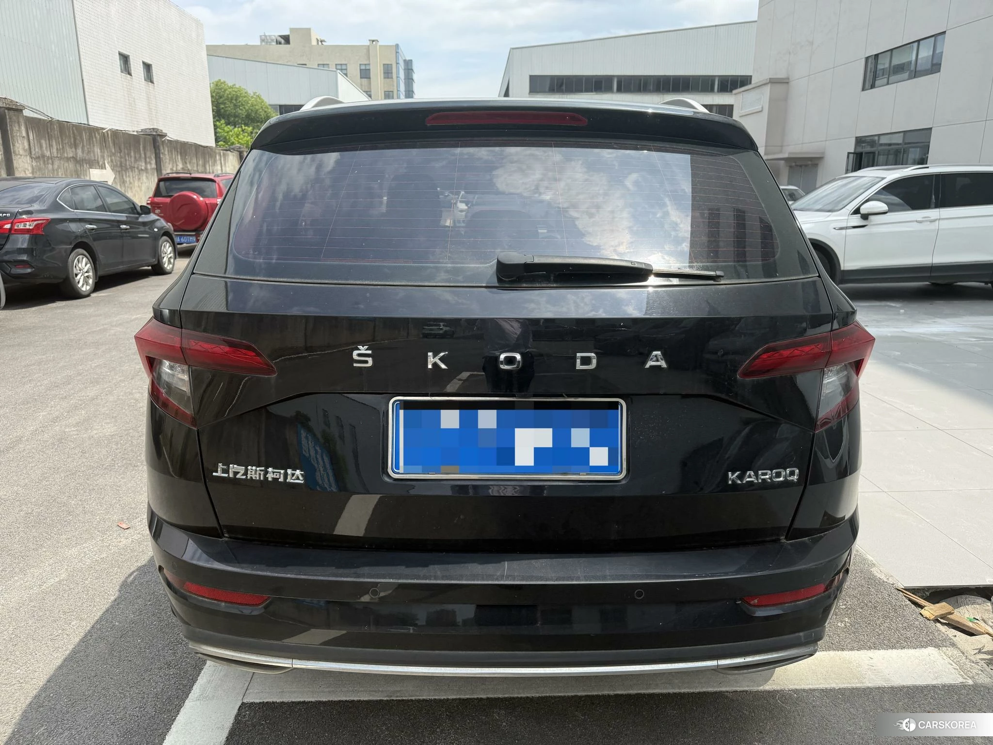Skoda Krok 2022 Черный из Китая