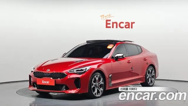 Kia Stinger 2019 Красный из Кореи