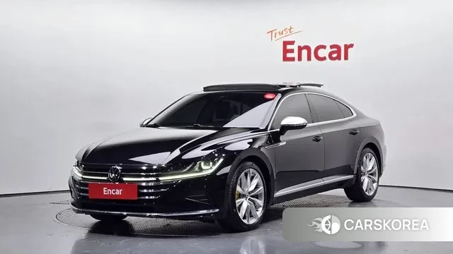Volkswagen Arteon 2023 Черный из Кореи