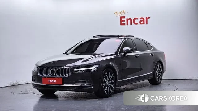 Volvo S90 2023 Серый из Кореи