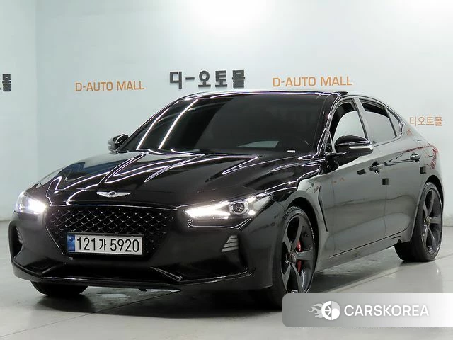 Genesis G70 2019 Черный из Кореи