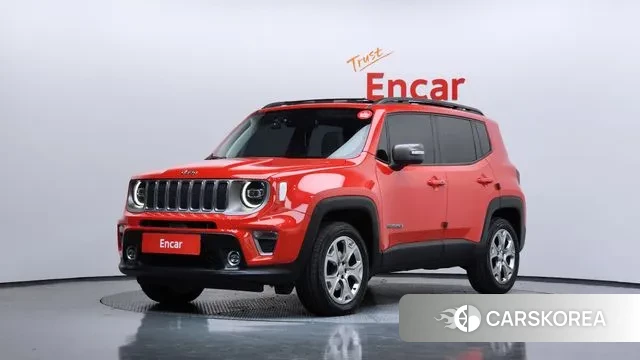 Jeep Renegade 2021 Красный из Кореи