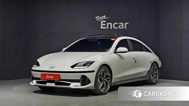 Hyundai Ionic 6 2022 Белый из Кореи