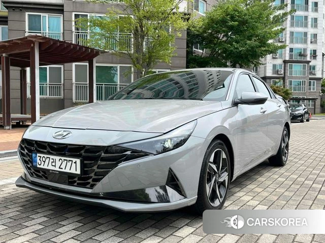 Hyundai Avante (CN7) 2020 Цвет тростника из Кореи