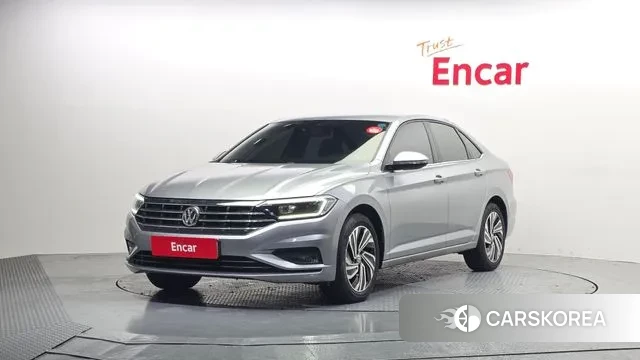 Volkswagen 7th Generation of Jetta 2021 Серебристо-серый из Кореи
