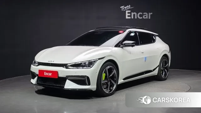 Kia EV6 2023 Белый из Кореи